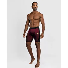 Шорти компресійні VENUM Tactical XT Vale Tudo - Black/Burgundy/Gold