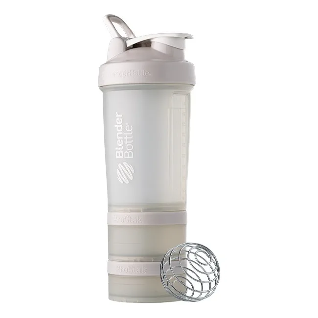Спортивный шейкер BLENDERBOTTLE ProStak 22oz/650мл с 2-мя контейнерами Grey