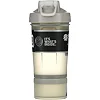 Спортивный шейкер BLENDERBOTTLE ProStak 22oz/650мл с 2-мя контейнерами Grey