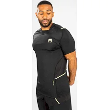 Тренувальна футболка VENUM Fusion 2.0 Men Dry Tech Black Yellow