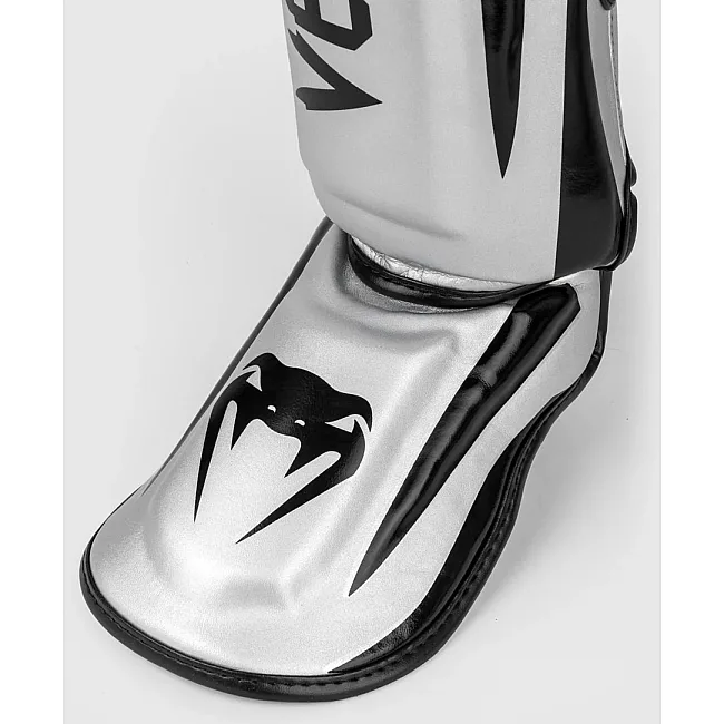 Защитные щитки для ног VENUM Elite Standup Silver Black