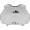 Защита груди женская ADIDAS с лицензией WKF (белый, AdiBP12)