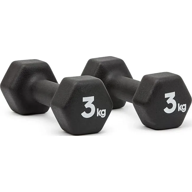 Гантели ADIDAS Dumbbells черный 3 кг