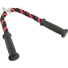 Канат гибкая тяга для трицепса с двойным хватом SP-SPORT TA-9944 (Черный)