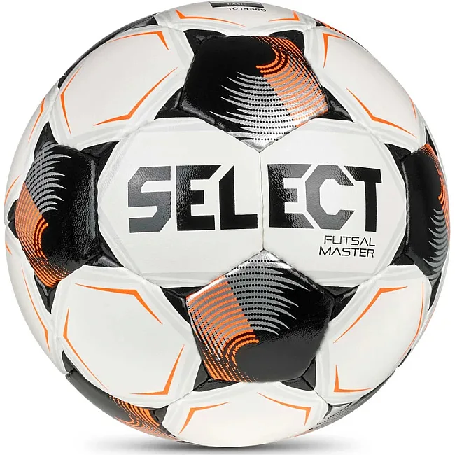 М'яч футзальний Select Futsal Master v26 білий, помаранчевий 4