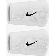 Напульсники NIKE SWOOSH CLASSIC DOUBLEWIDE WRISTBANDS 2PK білий One Size