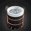 Ванная ледяная inSPORTline FrostZen Pro II 85 х 75 см 375 л