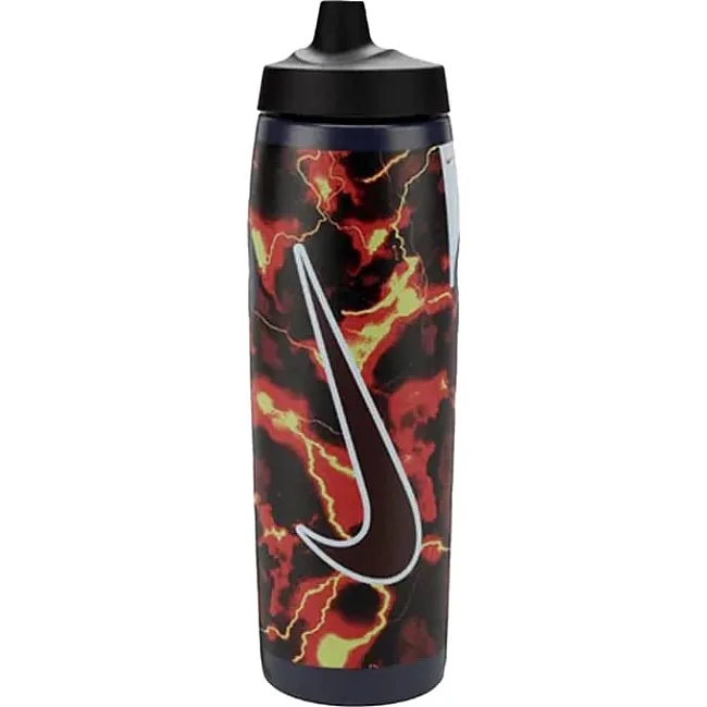Бутылка NIKE REFUEL BOTTLE 24 OZ черный красный 709 мл