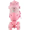 Ролики квады раздвижные SP-SPORT STL-155Q (Голубой)