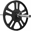Блины диски стальные для становой тяги Deadlift Pulling Weight Plates ZELART TA-6992-20 (Черный)