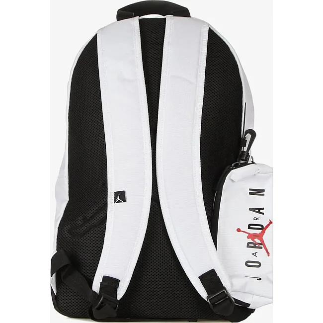 Рюкзак NIKE JAN AIR SCHOOL BACKPACK 20L белый (для детей) 43 х 30 х 15 см