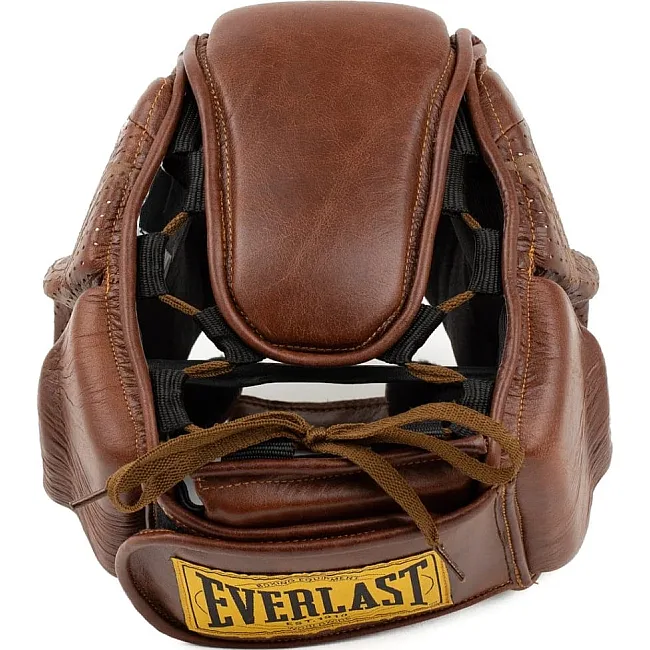 Шлем Everlast 1910 HEADGEAR коричневый S/M