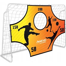 Мишень для футбольных ворот Neo-Sport NS-1477 180 х 120 см, оранжевая