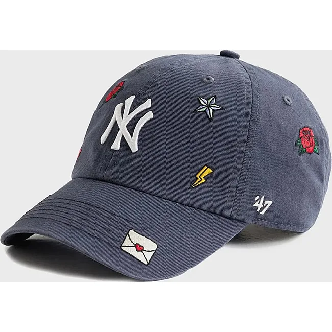 Кепка 47 Brand MULTI SCATTER NEW YORK YANKEES синий One Size
