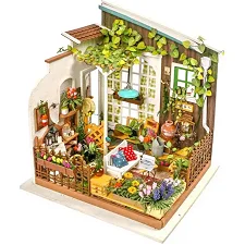 Конструктор 3D міні-будинок Robotime Rolife Miller's Flower House DG108
