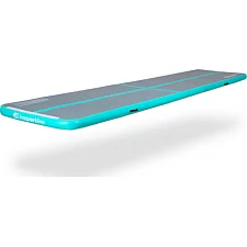 Надувной тренировочный коврик Airtrack inSPORTline Airstunt 500x100x10 см бирюзовый
