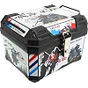 Центральный кофр задний для мотоцикла пластиковый Adventure JUHAO H-45-3 1шт 42x34x30см (Черный)