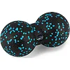 Масажний м'яч подвійний PowerPlay PP-4352 Epp foam peanut ball (d8*16cm.) Чорно/Блакитний
