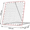 Сітка тренувальна для футболу Neo-Sport NS-491 Rebounder 120 x 120 х 107 см, червона