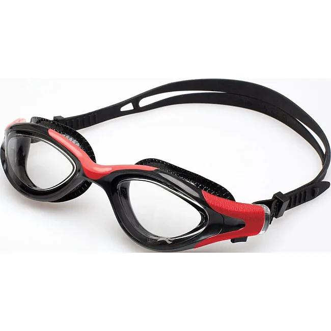Очки для плавания Aqua Speed AQUILO 62650 черный, красный One Size