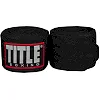 Бинты боксерские эластичные TITLE Boxing Fight Back Semi-Elastic 4,5м Черные