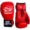 Боксерские перчатки Thai Professional BG3 Красные