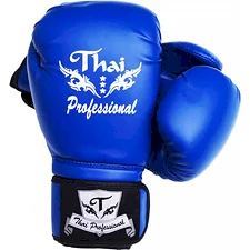 Боксерские перчатки Thai Professional BG3 Синие