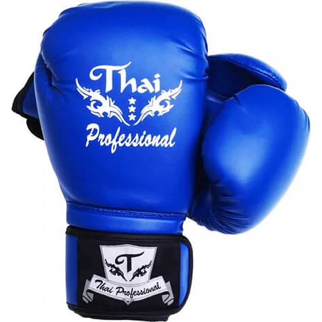 Боксерские перчатки Thai Professional BG3 Синие