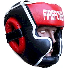 Боксерский шлем FirePower FPHG5 Красный