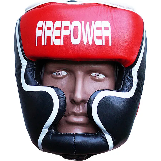 Боксерский шлем FirePower FPHG5 Красный