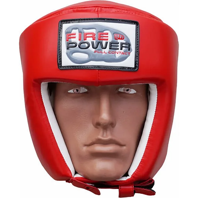 Боксерский шлем FirePower FPHGA2 Красный