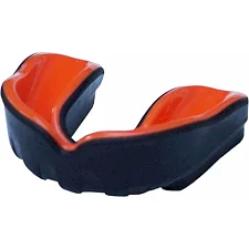Капа FirePower Polaris Junior Gel Черная с оранжевым (Для подростков)
