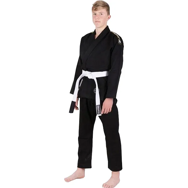 Кимоно детское для Бразильского Джиу-Джитсу Tatami Fightwear Kids Nova Absolute Черное