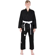 Кимоно детское для Бразильского Джиу-Джитсу Tatami Fightwear Kids Nova Absolute Черное