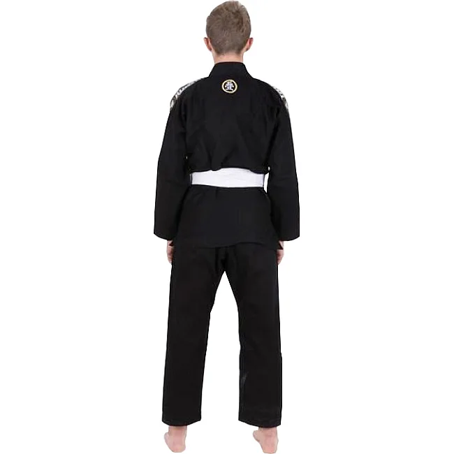 Кимоно детское для Бразильского Джиу-Джитсу Tatami Fightwear Kids Nova Absolute Черное