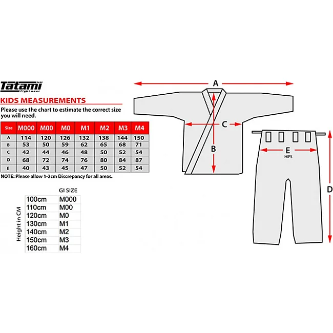 Кимоно детское для Бразильского Джиу-Джитсу Tatami Fightwear Kids Nova Absolute Черное
