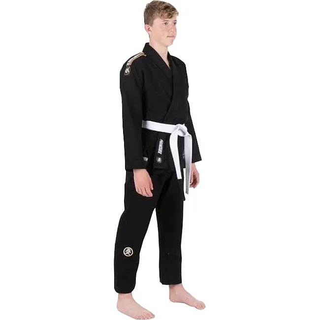 Кимоно детское для Бразильского Джиу-Джитсу Tatami Fightwear Kids Nova Absolute Черное