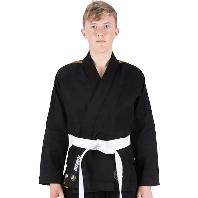 Кимоно детское для Бразильского Джиу-Джитсу Tatami Fightwear Kids Nova Absolute Черное