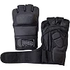 Перчатки MMA FirePower FPMG1 Черные матовые