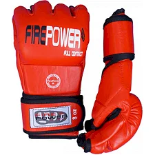 Перчатки MMA FirePower FPMG2 Красные