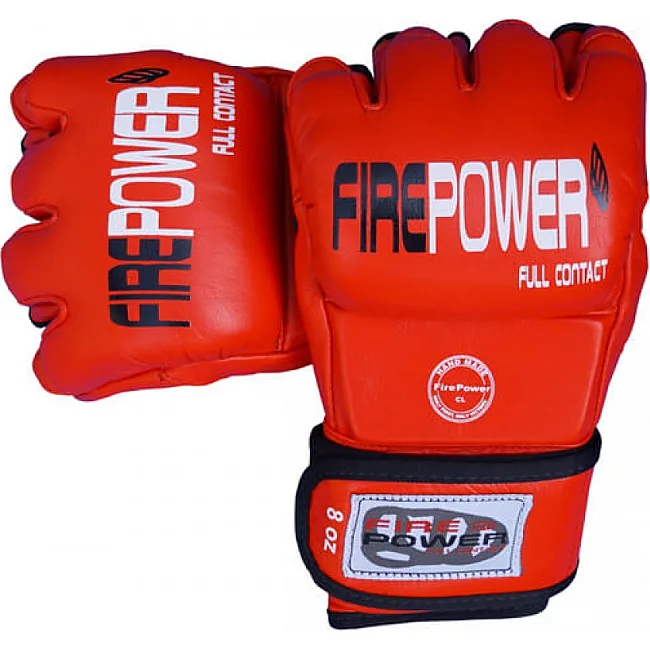 Перчатки MMA FirePower FPMG2 Красные