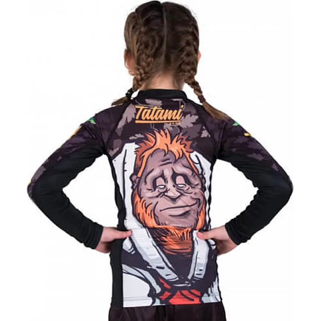 Рашгард детский Tatami Fightwear Hang Loose Orangutang (YM) Принт
