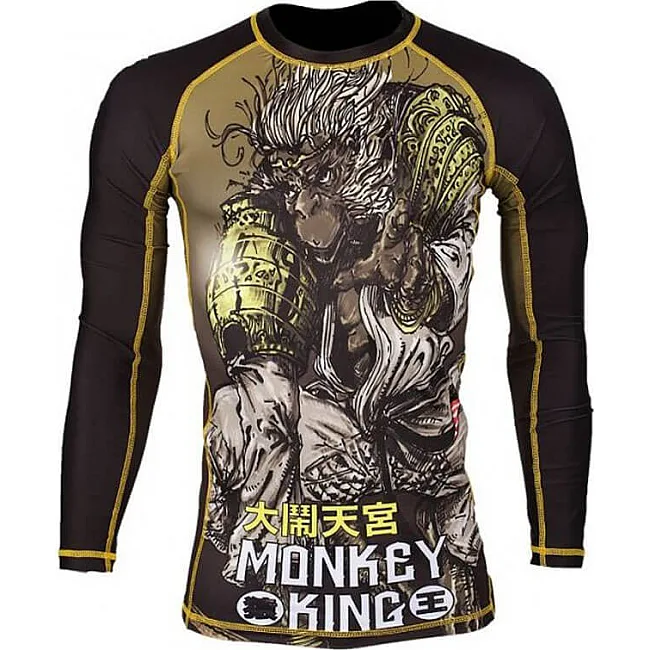 Рашгард с длинным рукавом Gawakoto Monkey King Принт