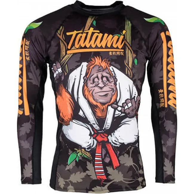 Рашгард з довгим рукавом Tatami Fightwear Hang Loose Orangutang Принт