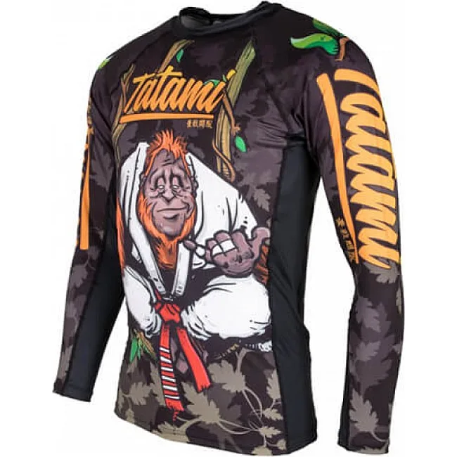 Рашгард з довгим рукавом Tatami Fightwear Hang Loose Orangutang Принт
