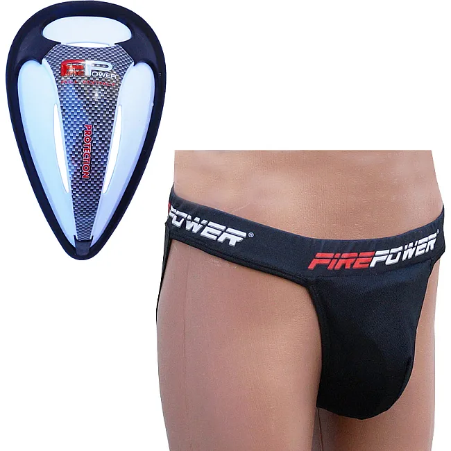 Защита паха (Ракушка) FirePower Full protection Carbon